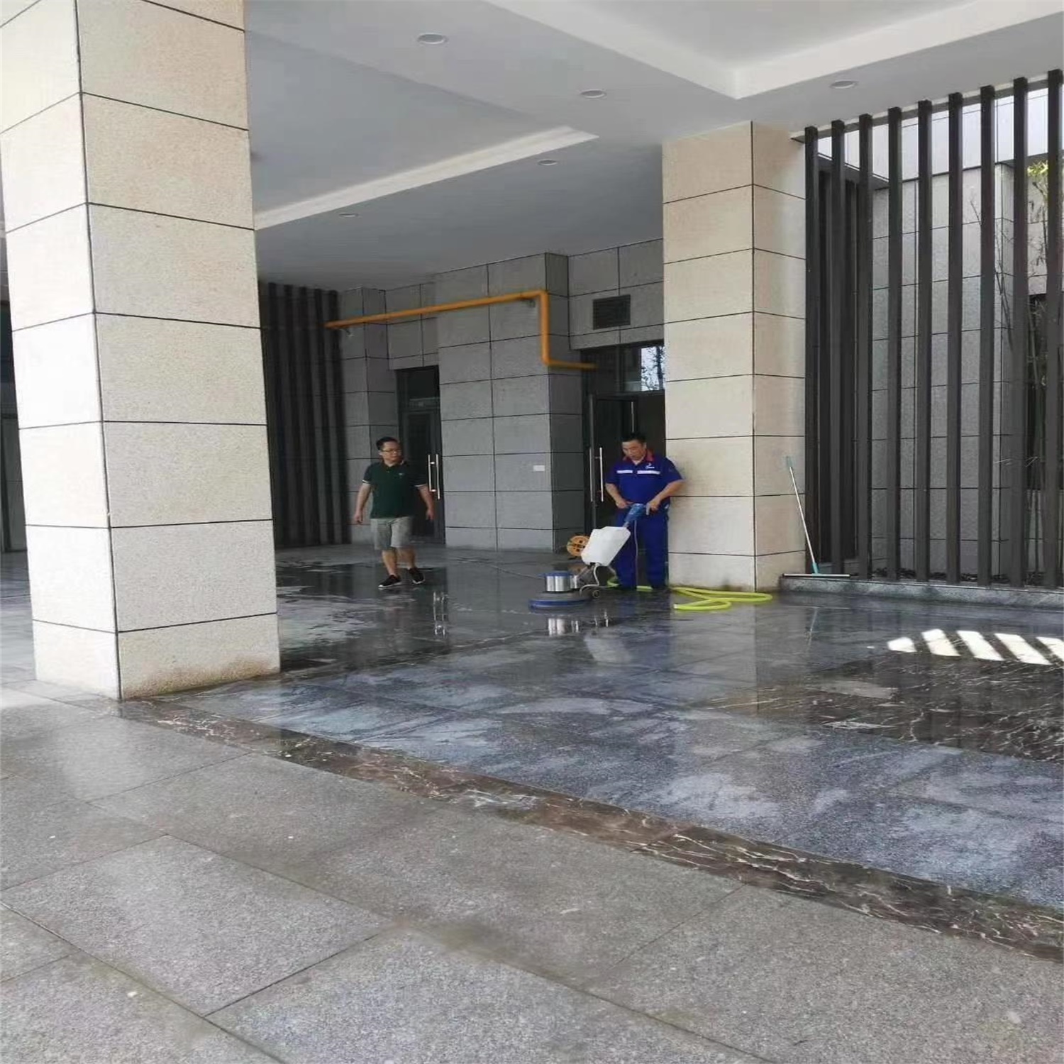 长沙市望城区委党校地面防滑处理